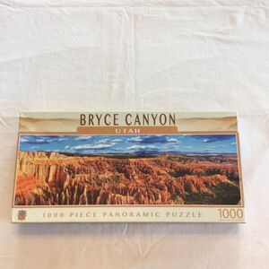 Bryce Canyon Panoramic Puzzle, 1000 Pieces, 13" x 39" Scenic Desert Western